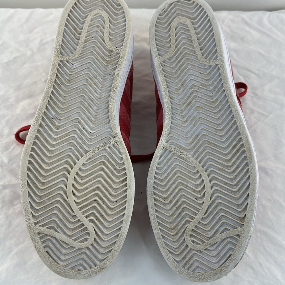 Adidas Superstar Pink Suede Sneakers - Picture 10 of 11